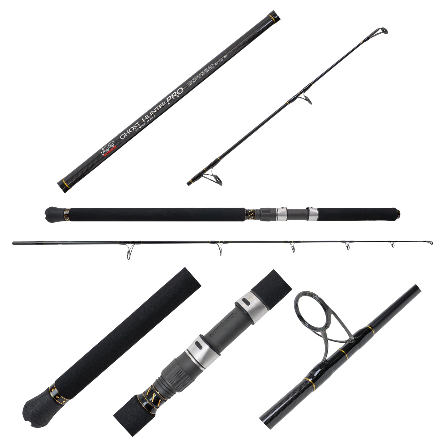 Jigging World Ghost Hunter Popping Rods