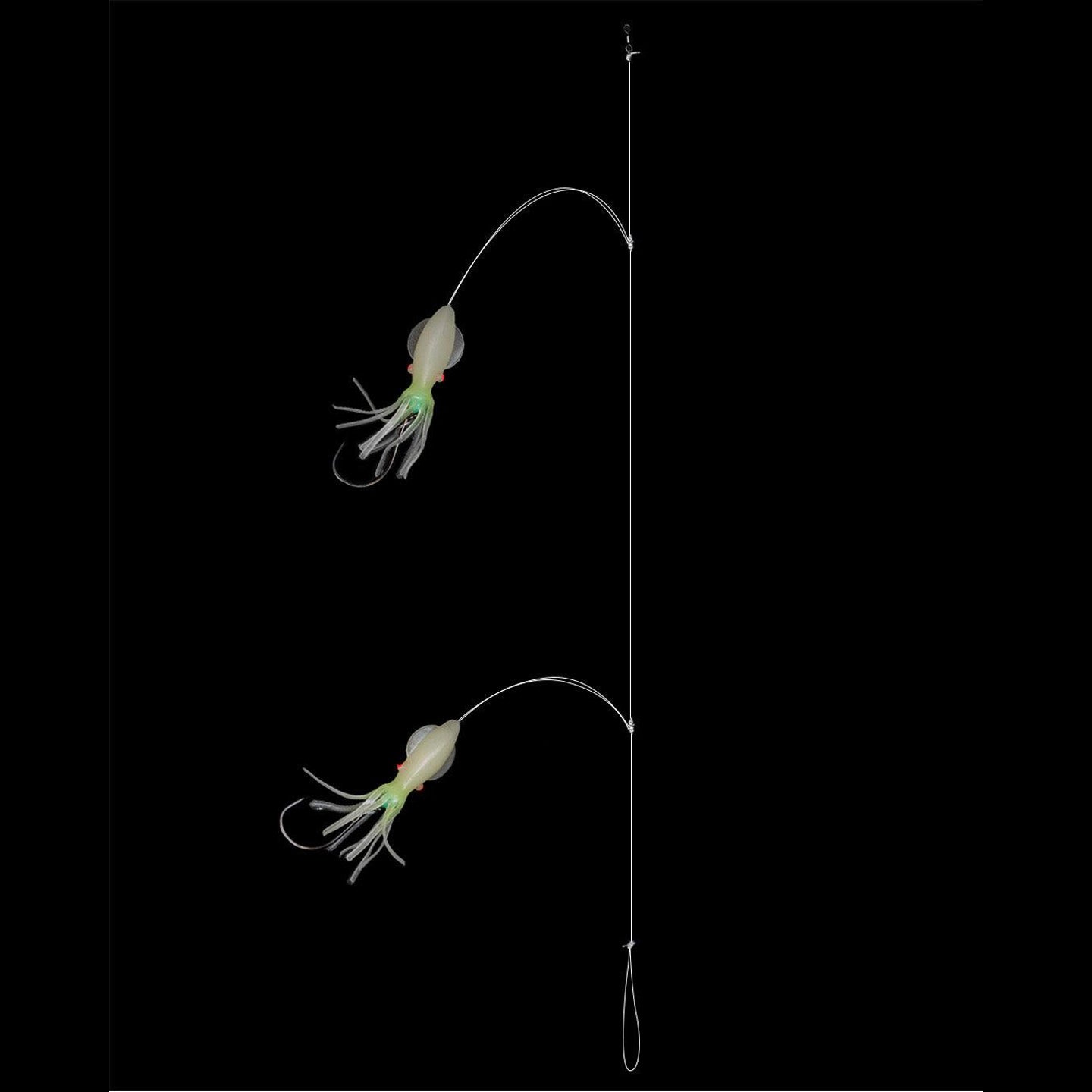 Jigging World Grouper/Snapper Hi-Lo 3" Fat Squid Teaser Rigs