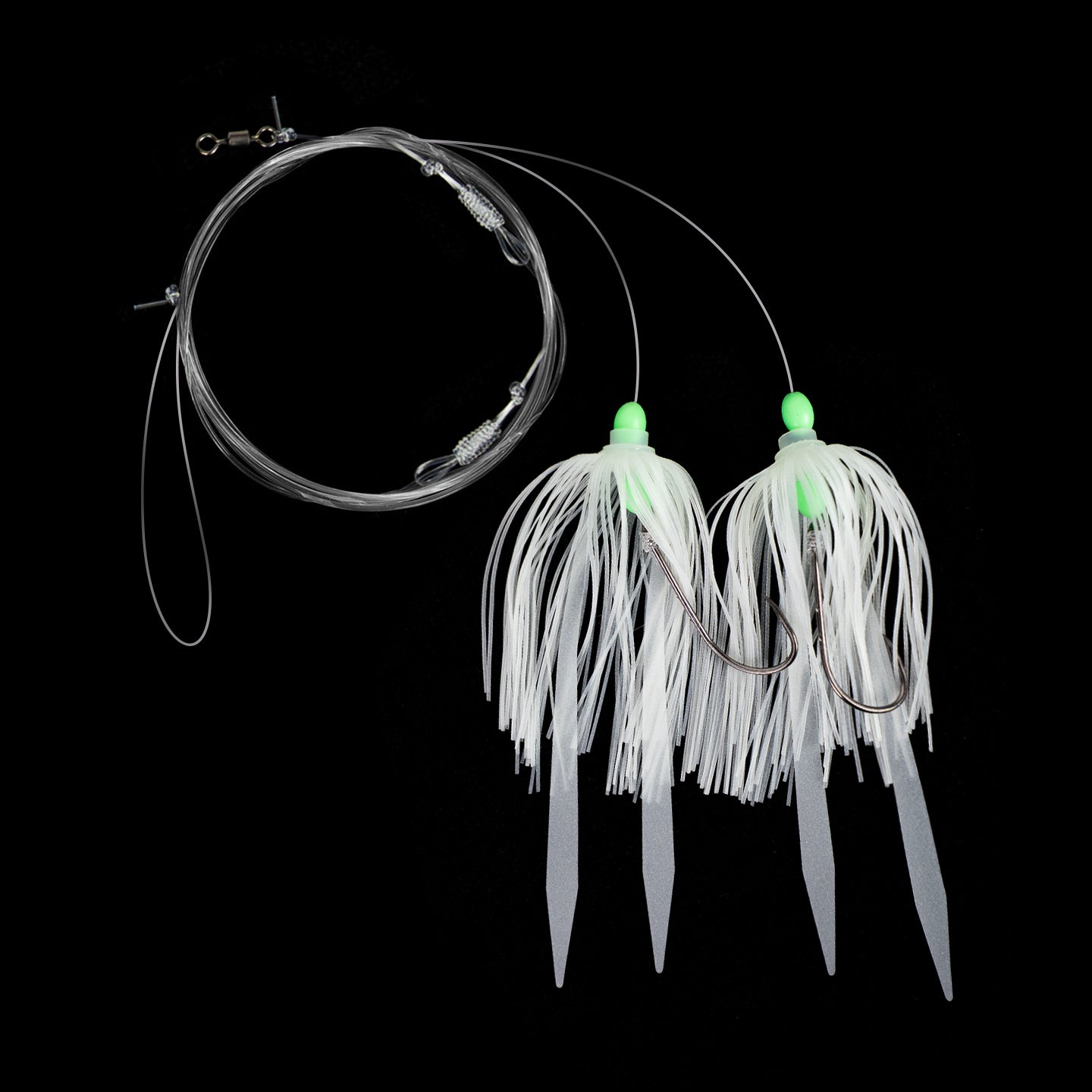 Jigging World Hi-Lo Silicone Skirt Rigs