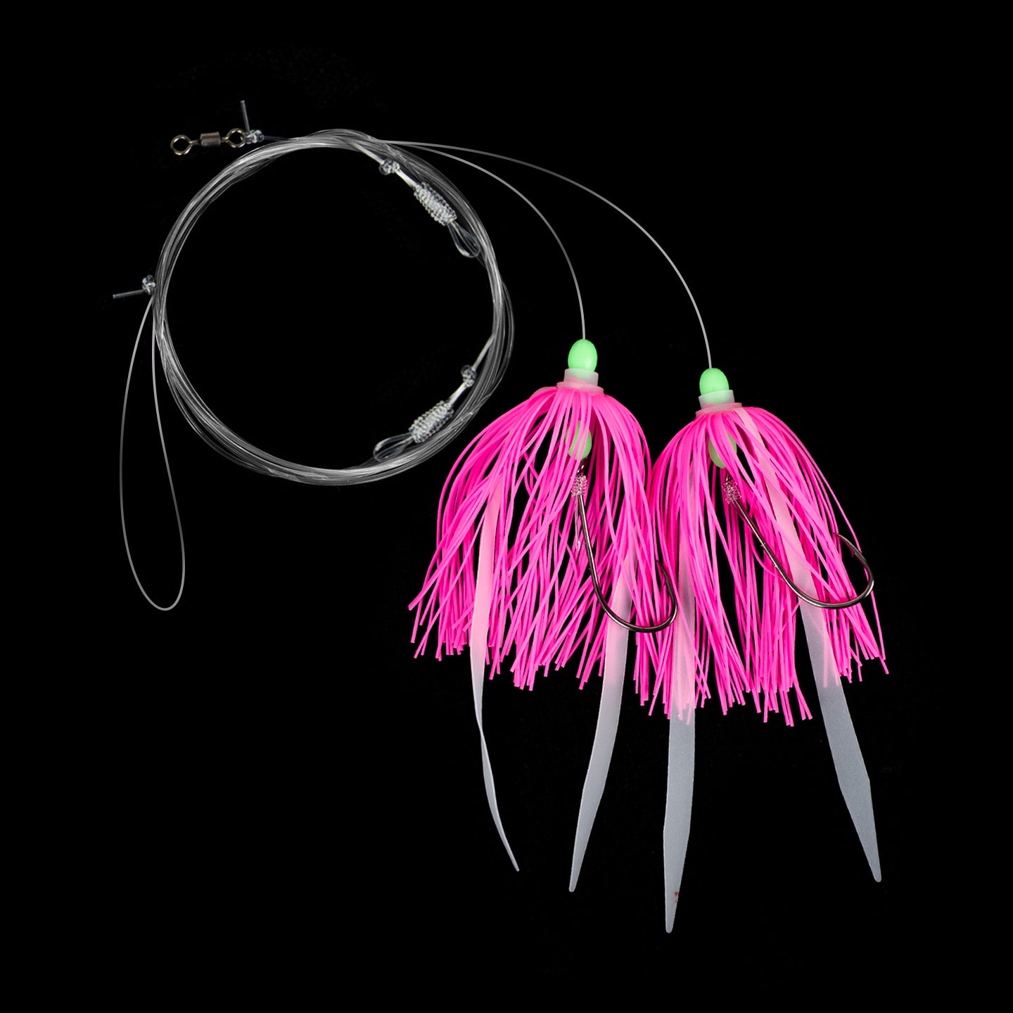 Jigging World Hi-Lo Silicone Skirt Rigs