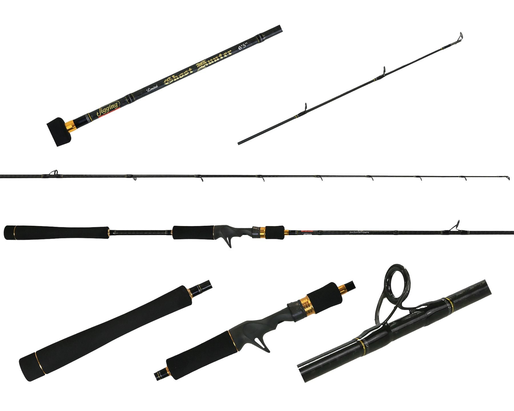 Jigging World Ghost Hunter Slow Pitch Rods - Jigging World