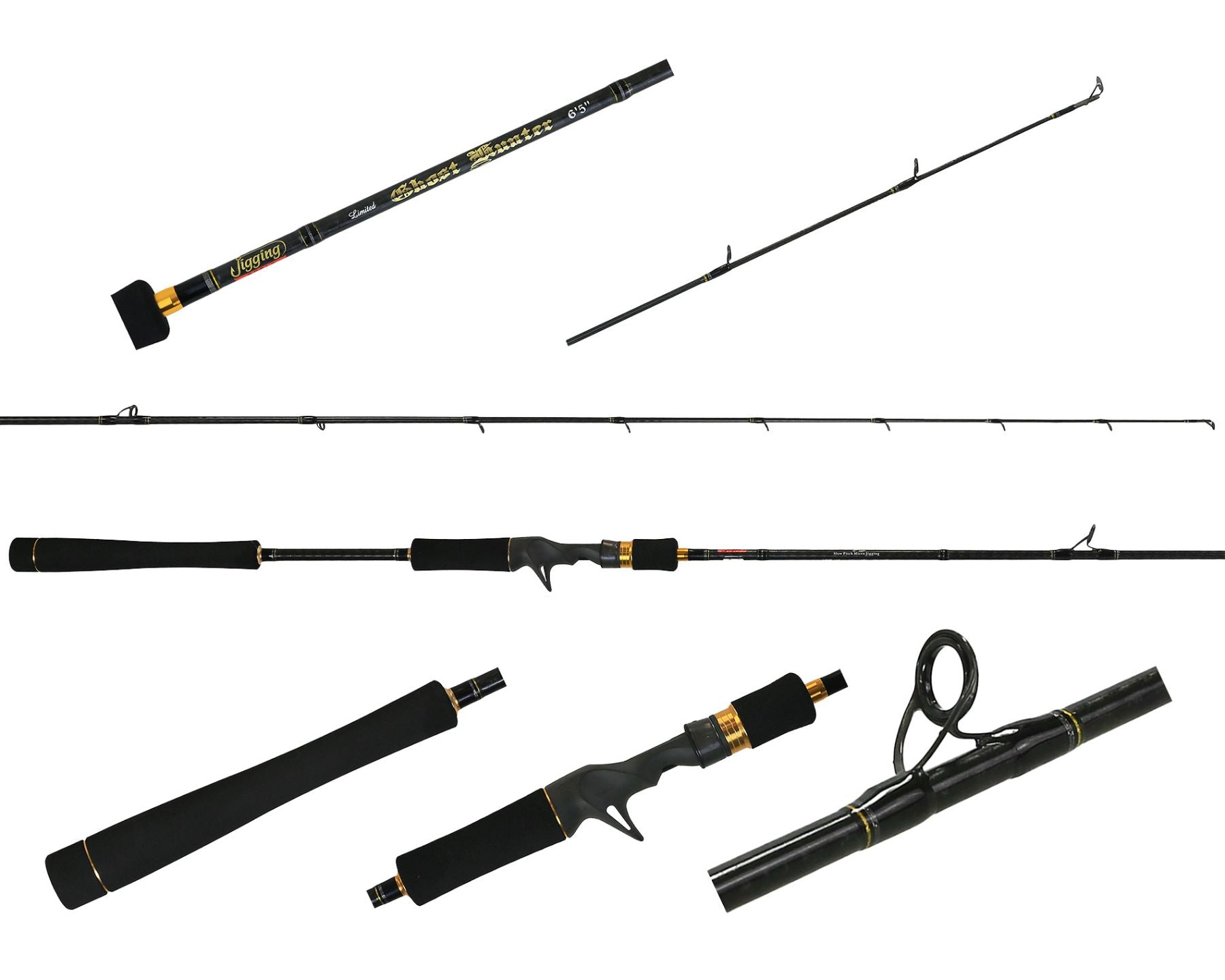 Jigging World Ghost Hunter Slow Pitch Rods