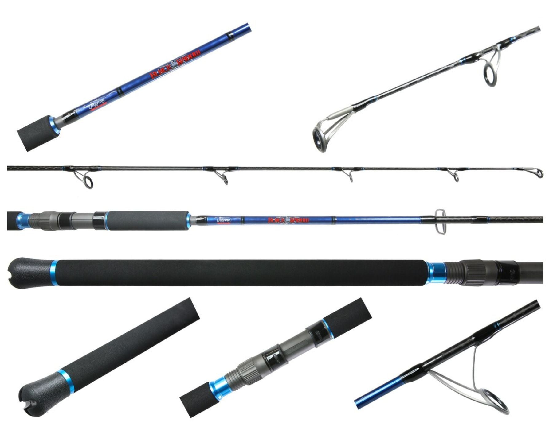 Jigging World Black Widow Popping Rods - Jigging World