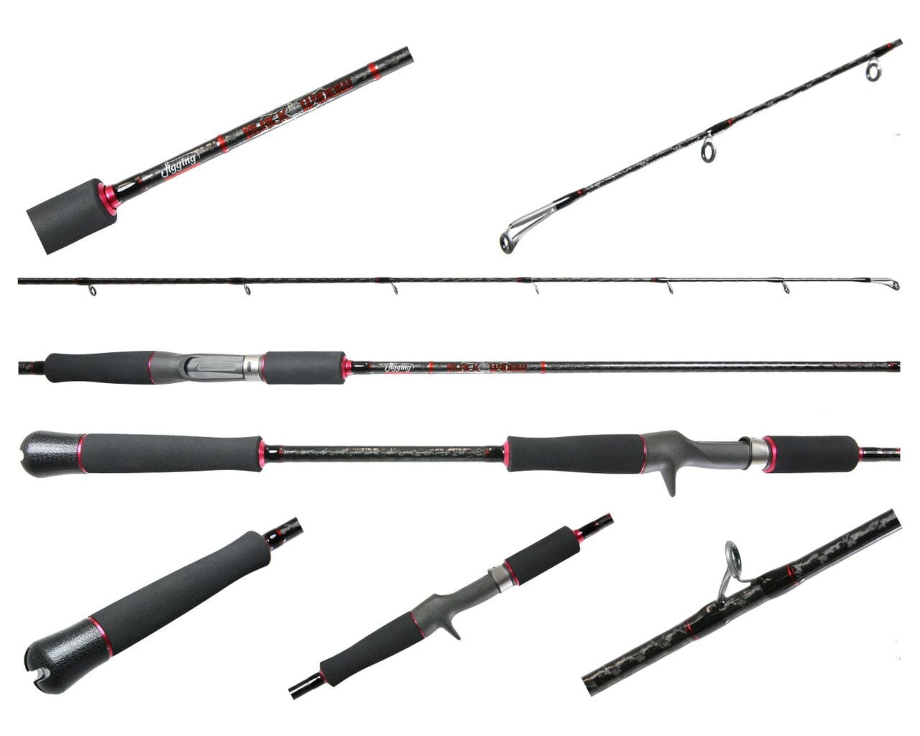 Jigging World Black Widow Rods