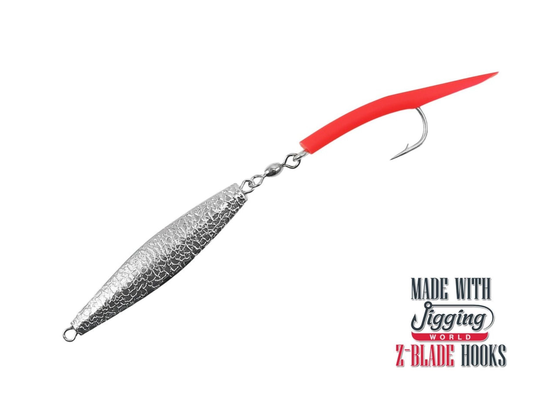 Jigging World Diamond Jigs with Tubed Tail