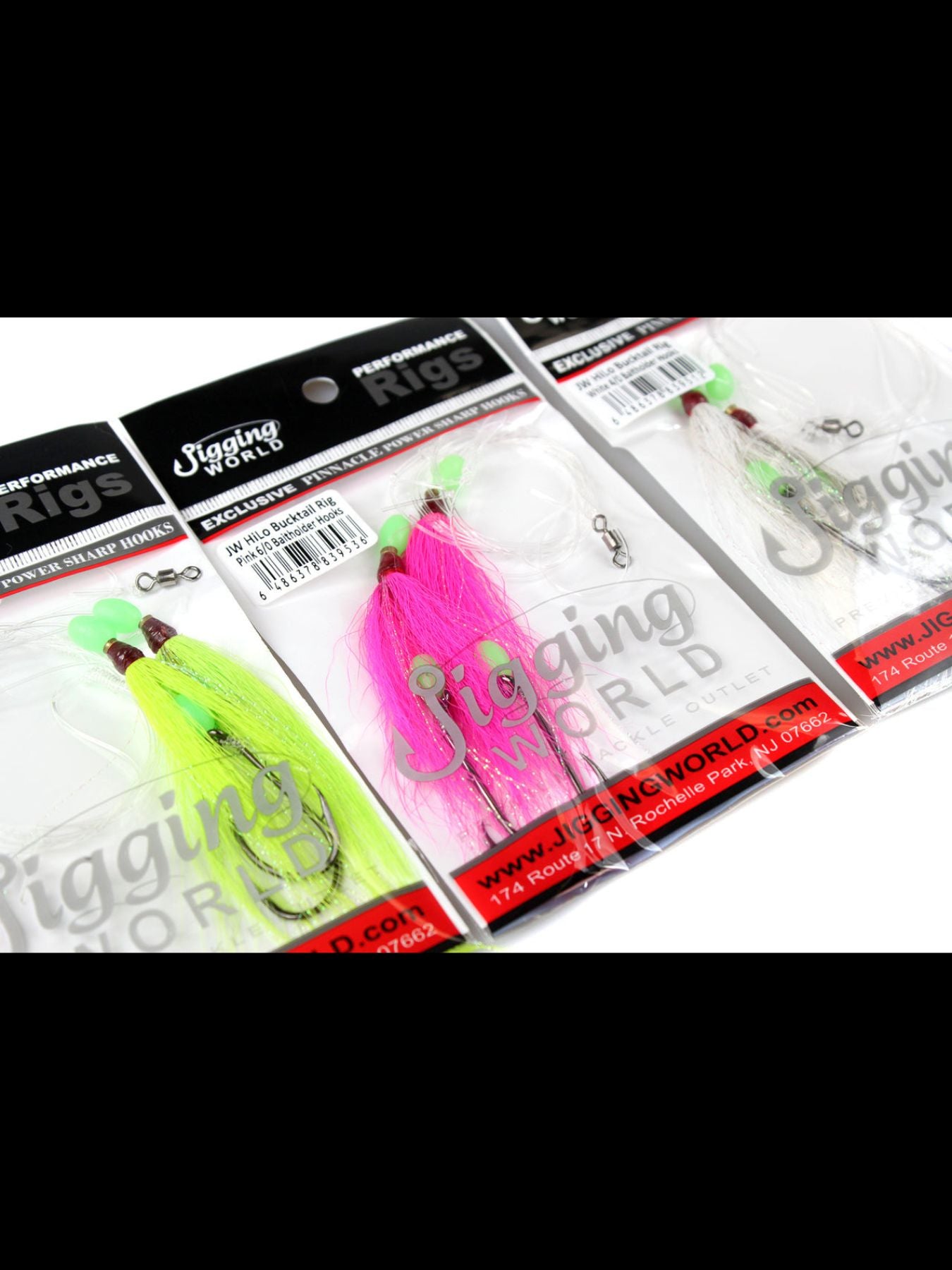 Jigging World Hi-Lo Bucktail Rigs