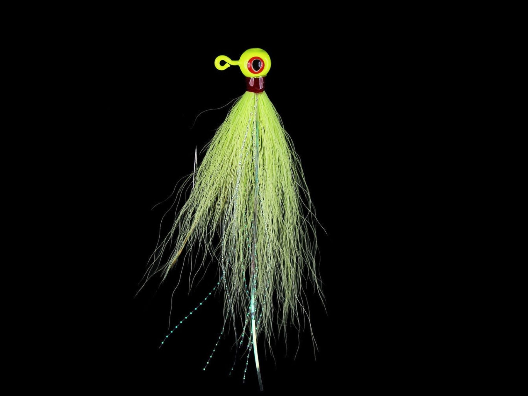 Jigging World Power Ball with Bucktail Teasers - Jigging World