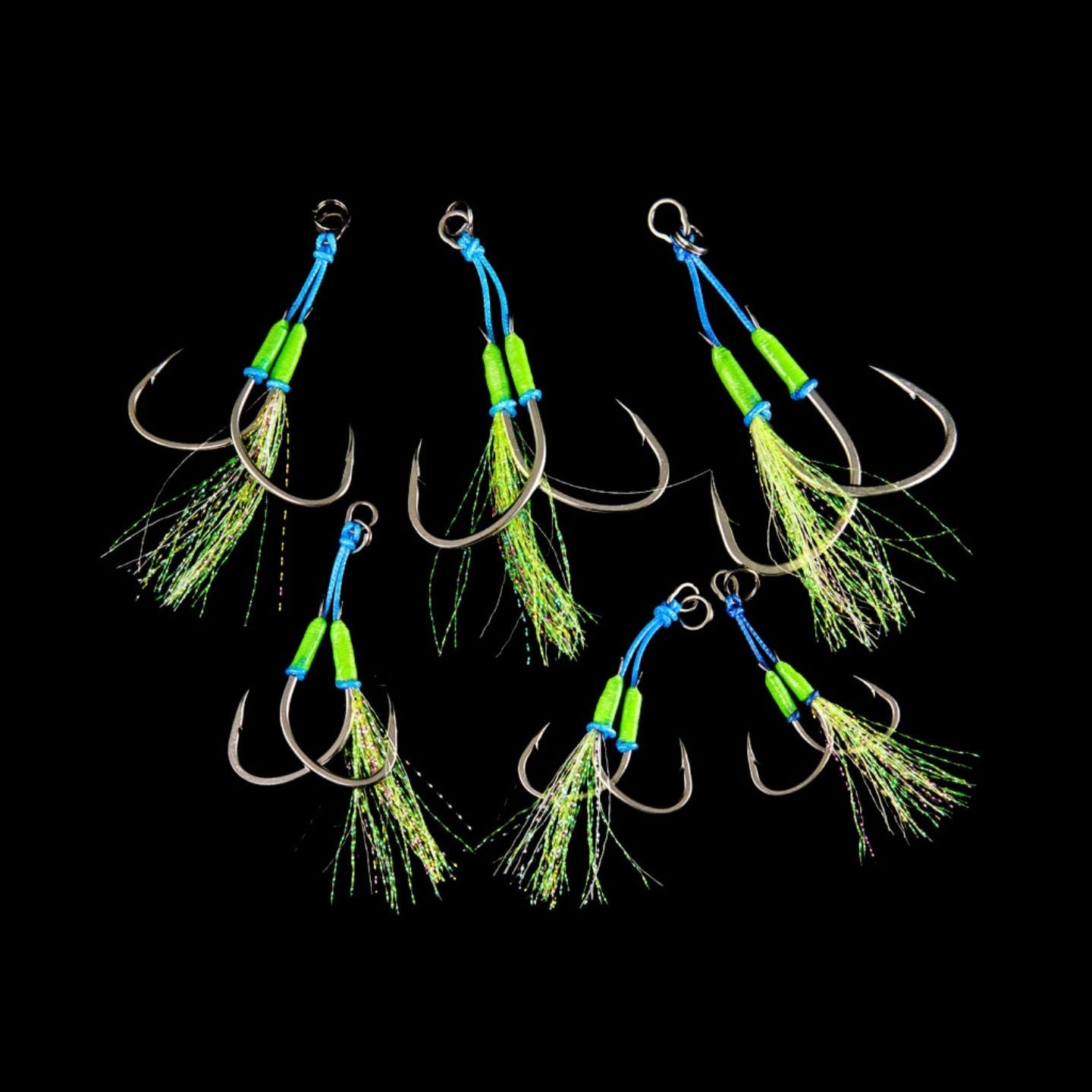 assist hooks surf fishing Jigging World Angel Twin Assist Hooks 4/0
