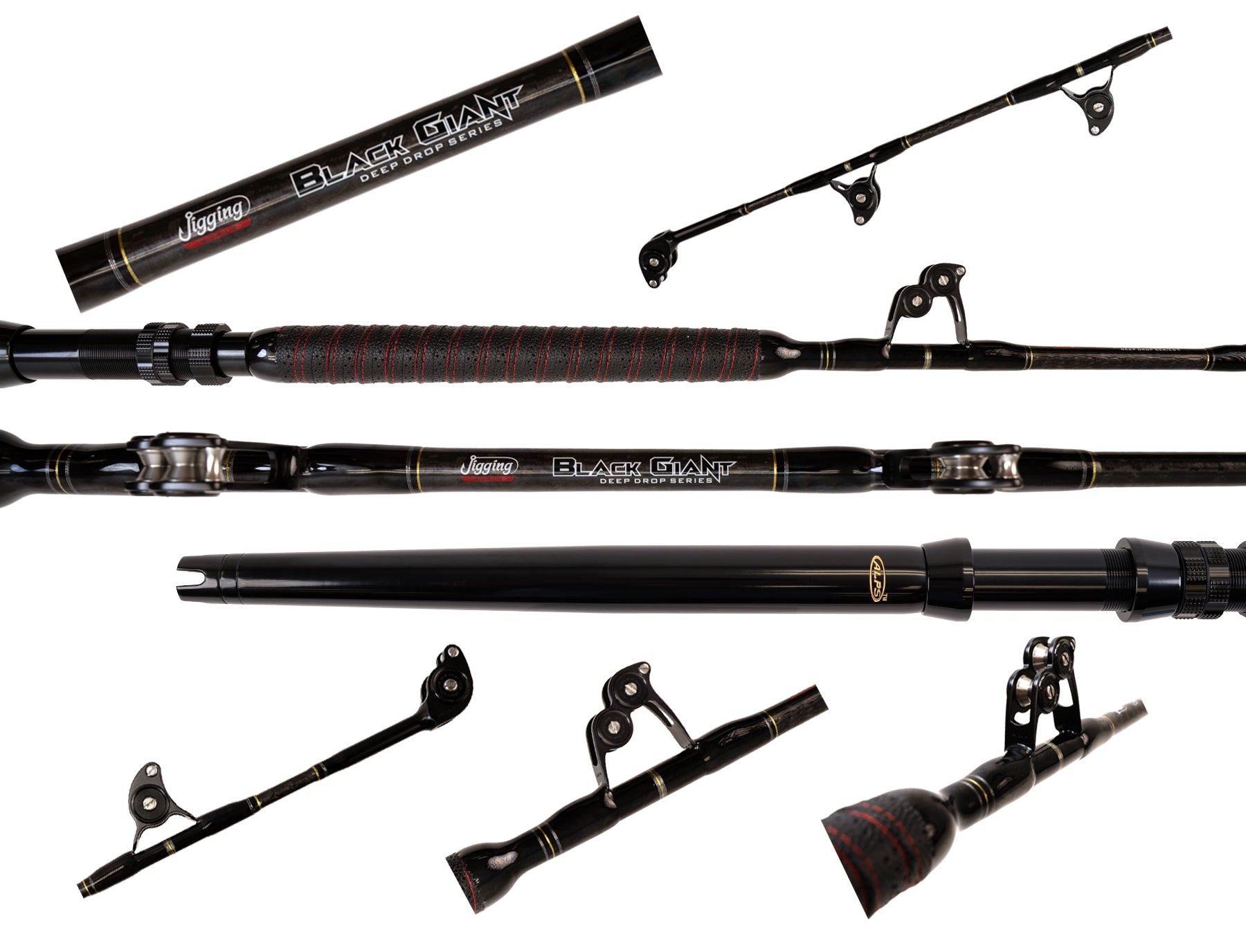 Jigging World Black Giant Deep Drop Rods - Jigging World
