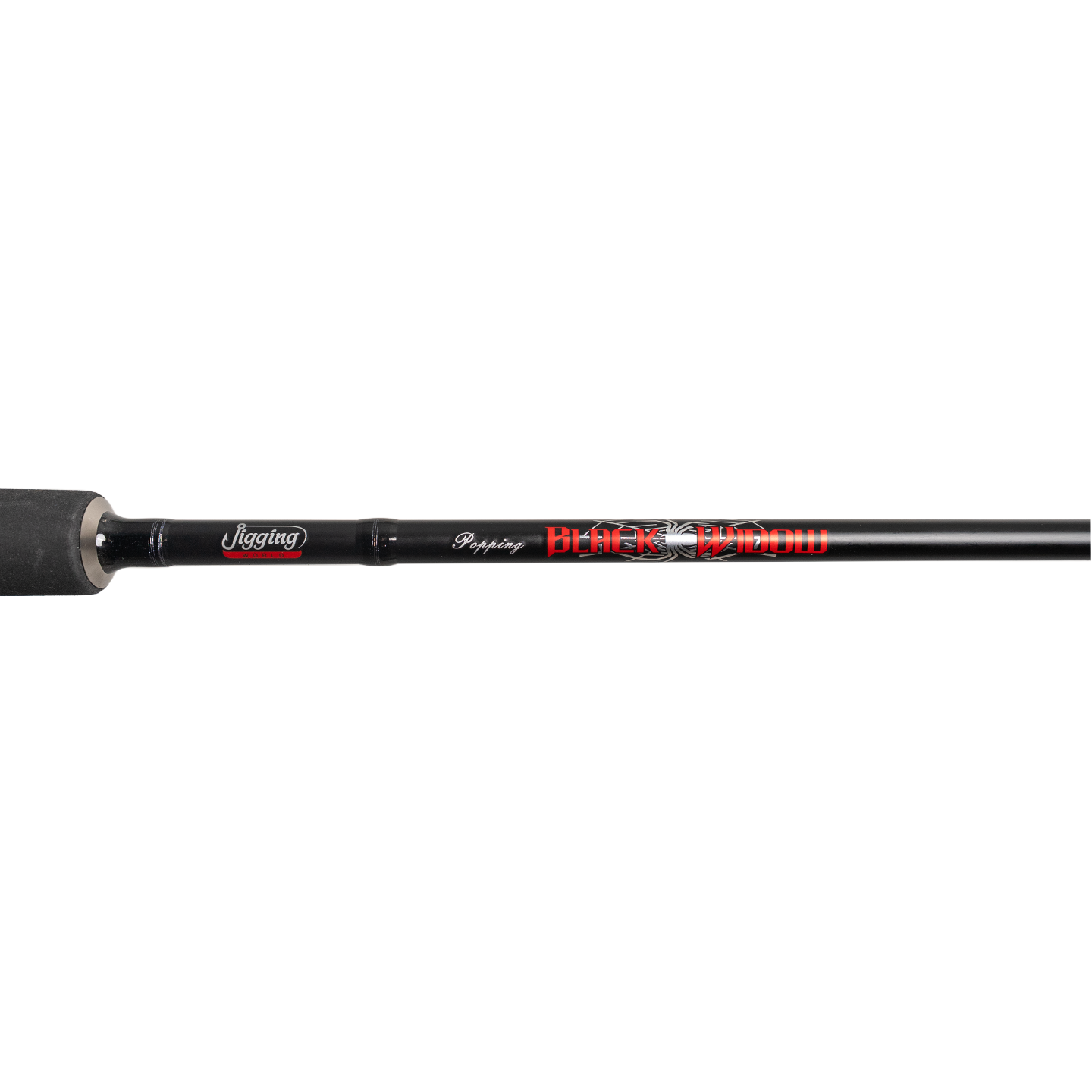 black widow ready rig fishing pole Jigging World Black Widow 2.0 Popping Rods JW-BLWP761-300S