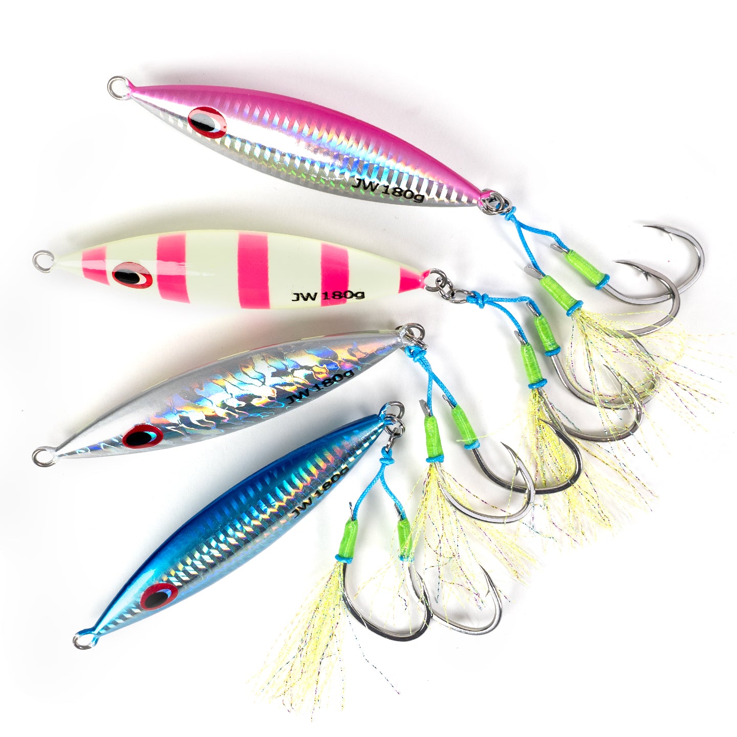 Jigging World Draco Tail Slow Pitch Jigs