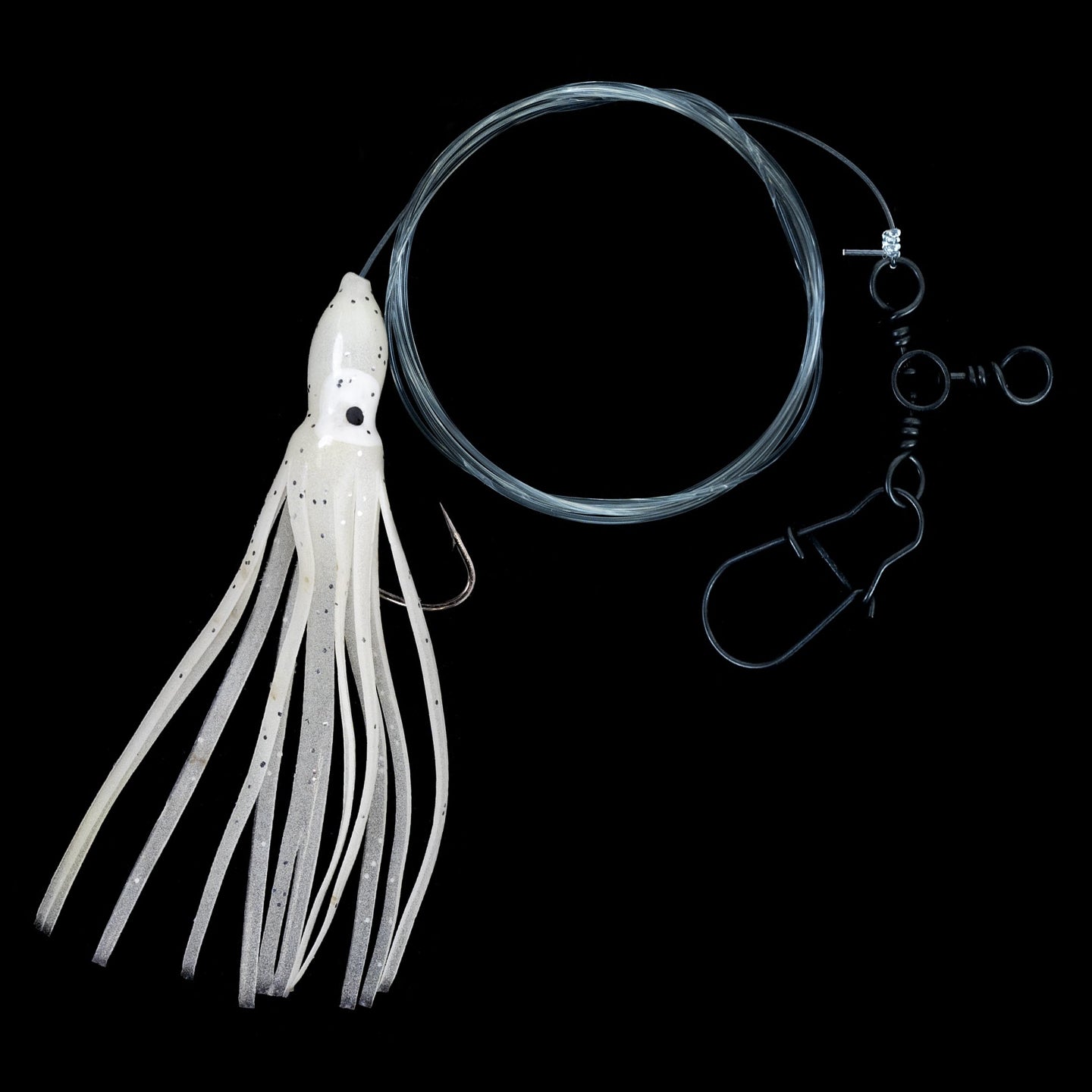 Jigging World Fluke Rigs with 4" Squid