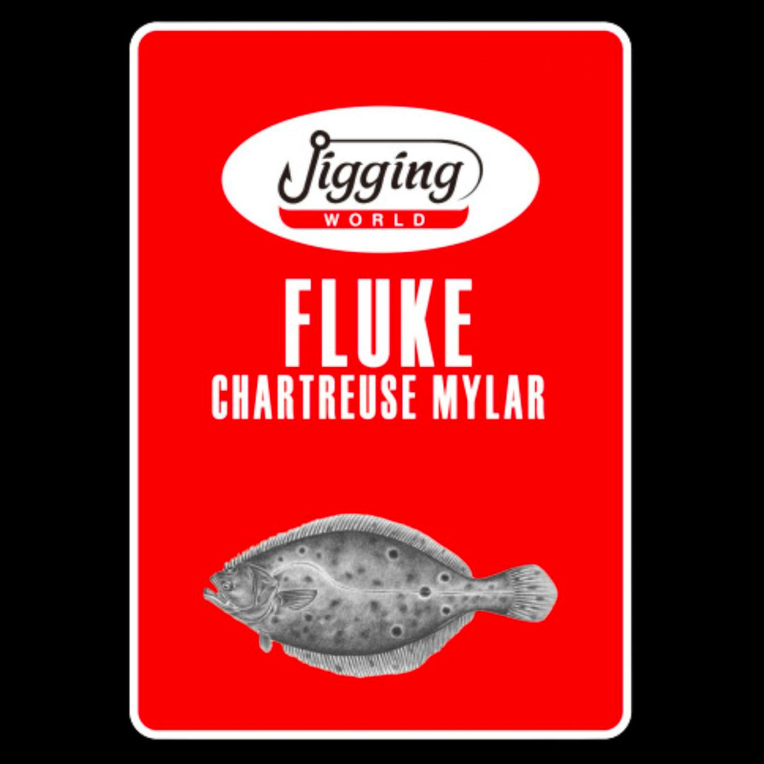 Fla Rigs Flash Jigging World Fluke Rigs with Mylar Flash