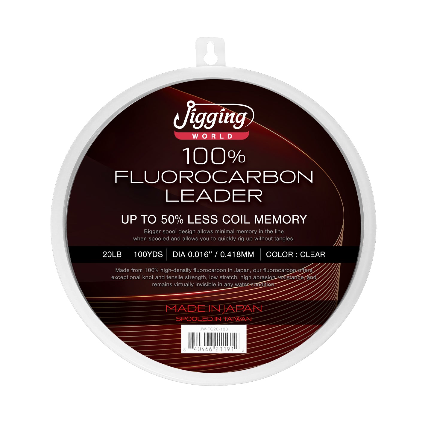 Jigging World Fluorocarbon Leader