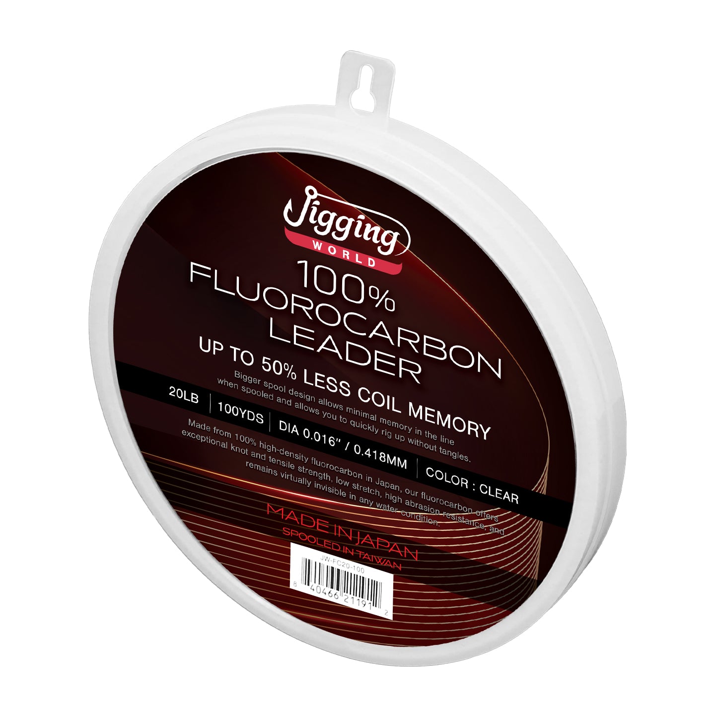 Jigging World Fluorocarbon Leader