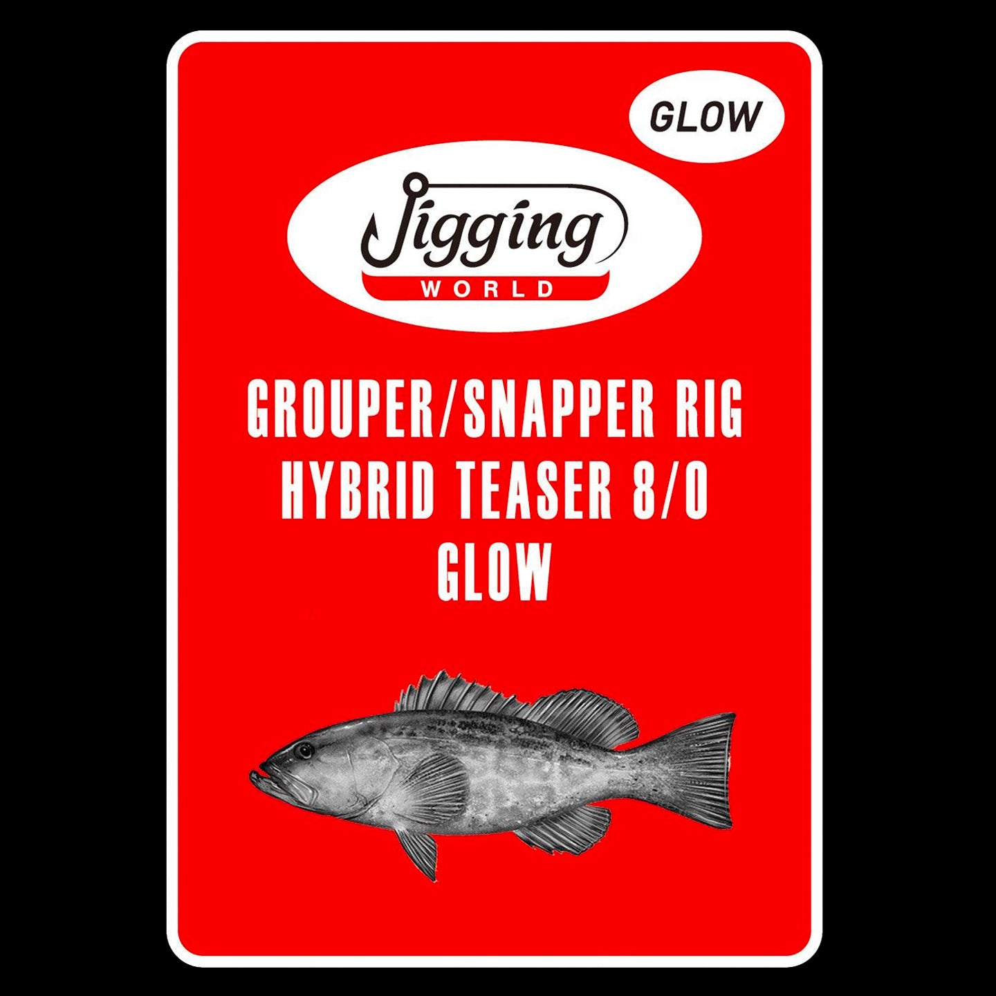 Jigging World Grouper/Snapper Hi-Lo Hybrid Flash Teaser Rigs