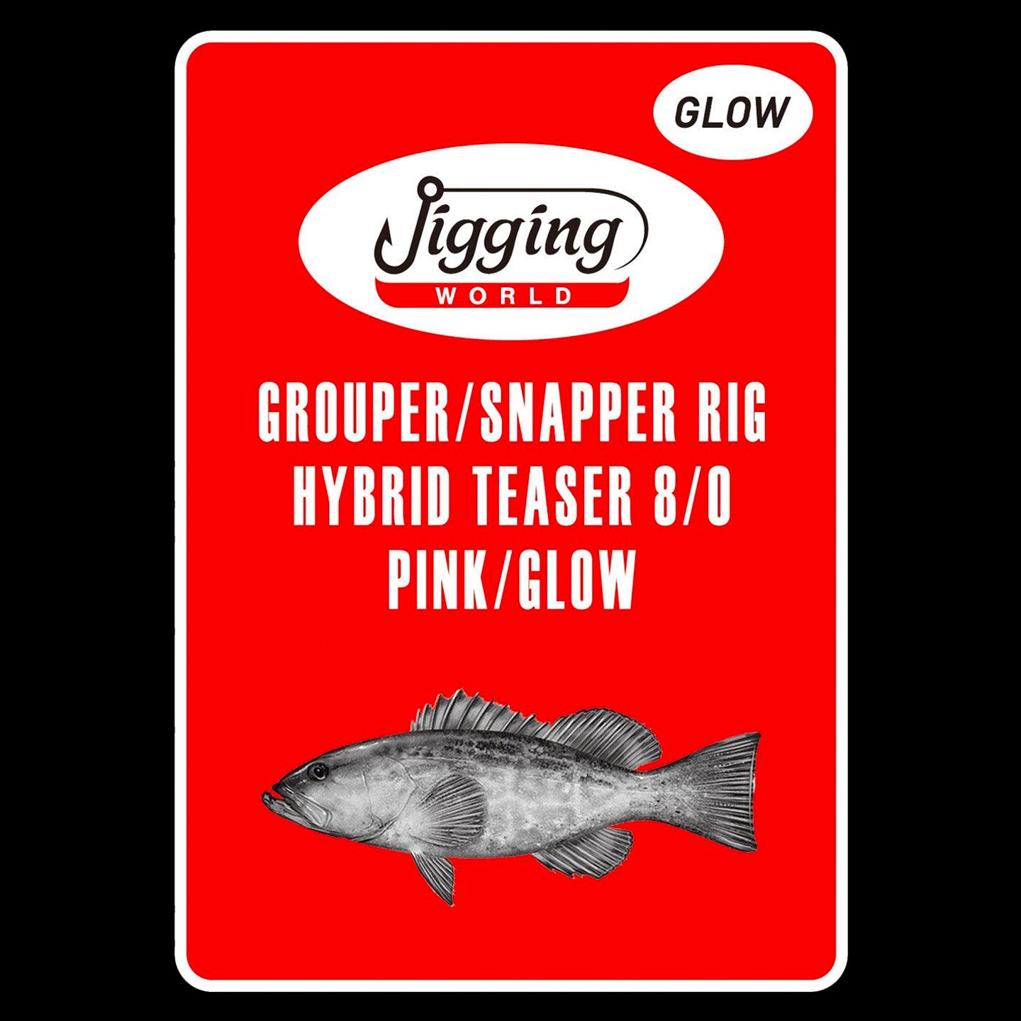 Jigging World Grouper/Snapper Hi-Lo Hybrid Flash Teaser Rigs