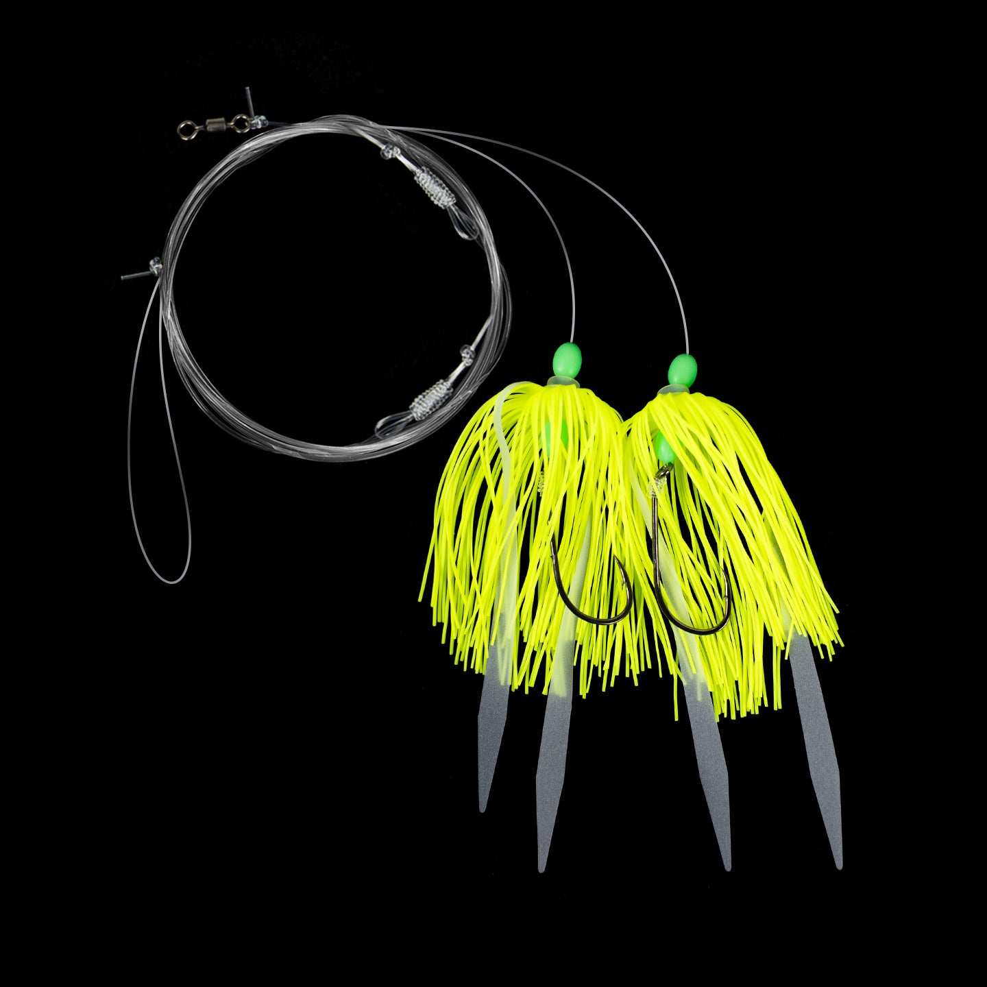 Jigging World Hi-Lo Silicone Skirt Rigs