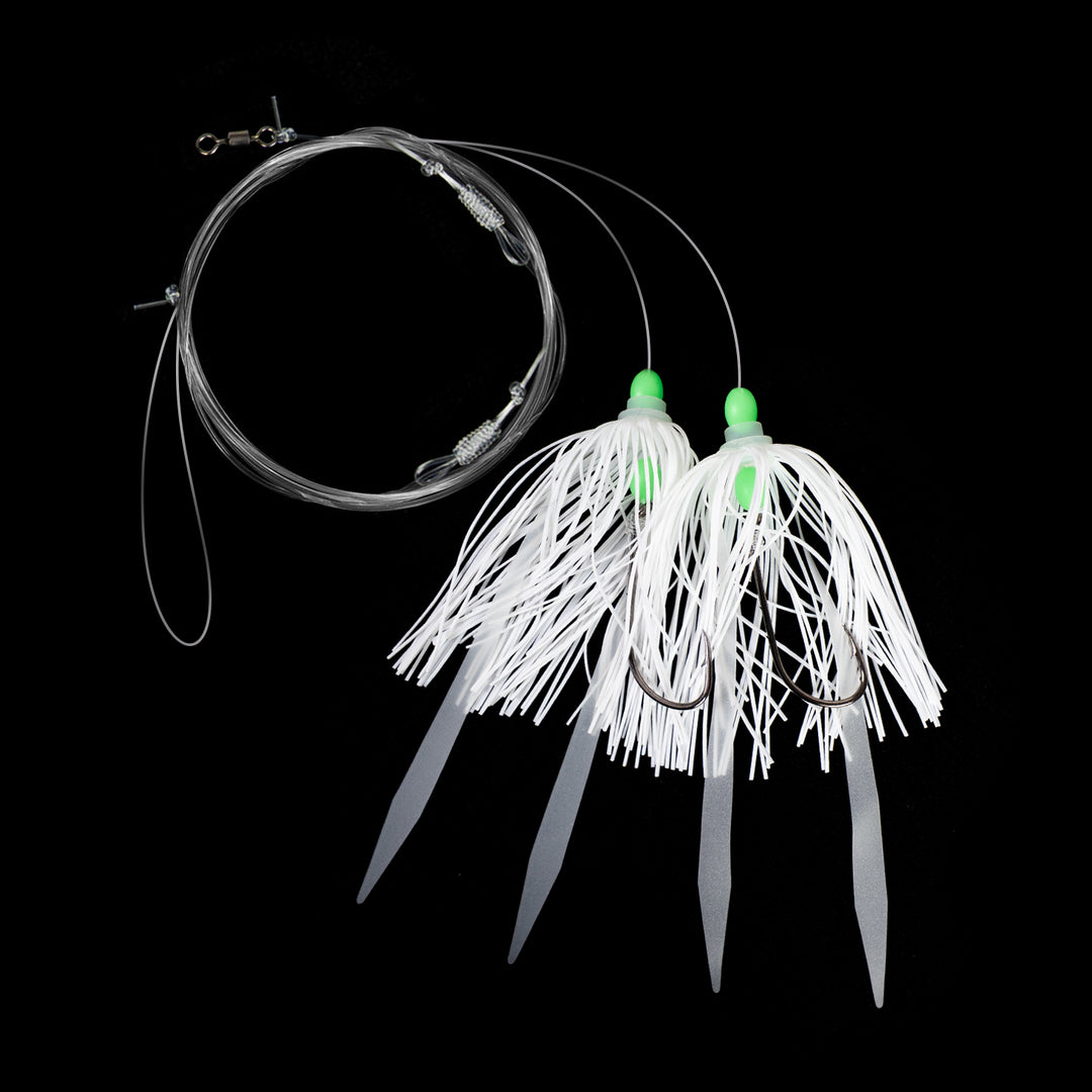 Jigging World Hi-Lo Silicone Skirt Rigs