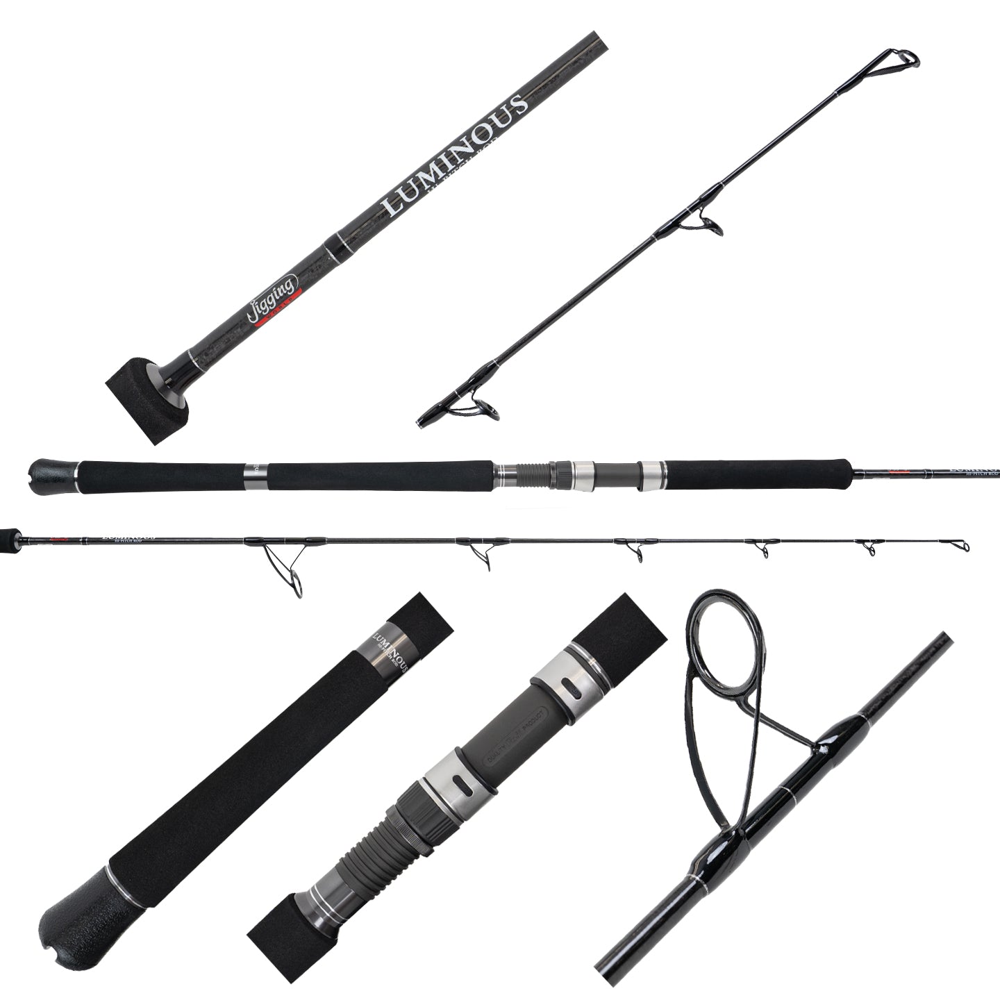 Jigging World Luminous Hi-Pitch Jigging Rods