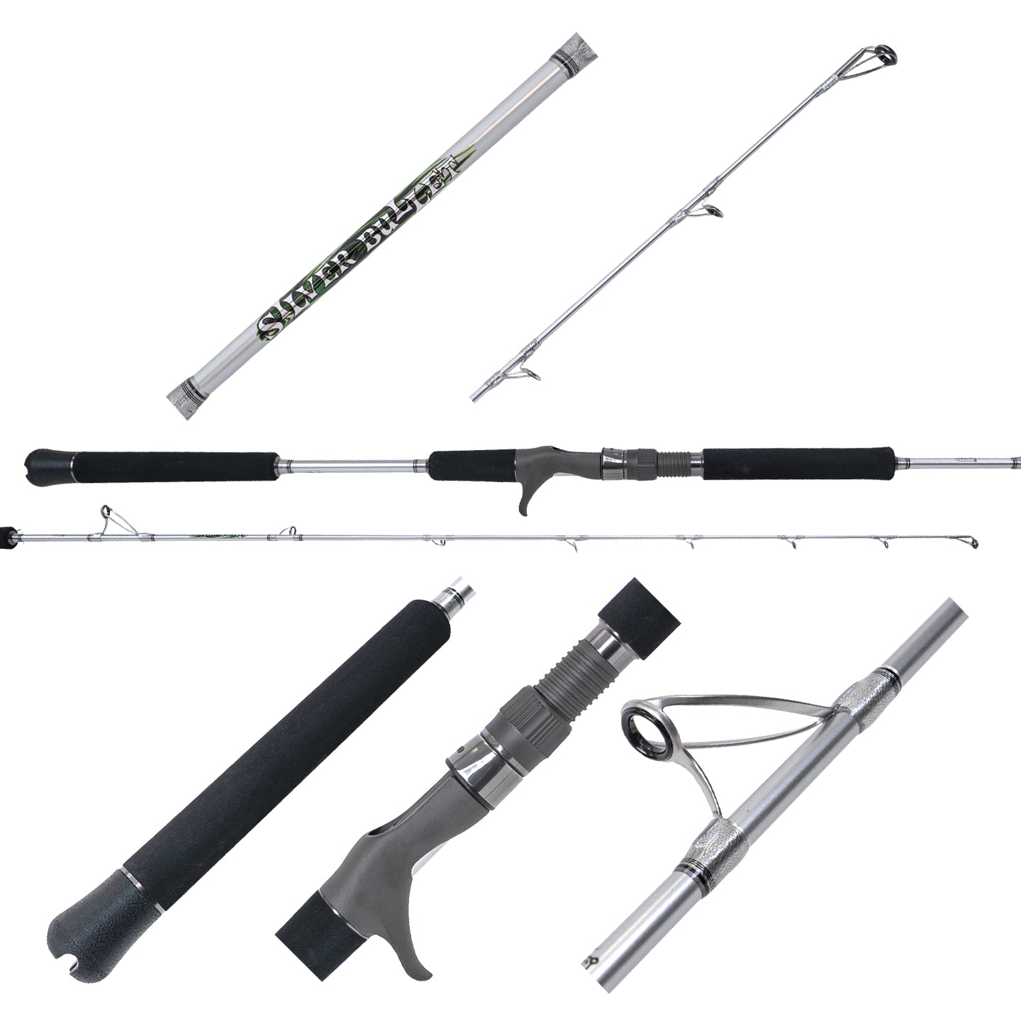 Jigging World Silver Bullet Jigging Rods JW-SBJ631C-250