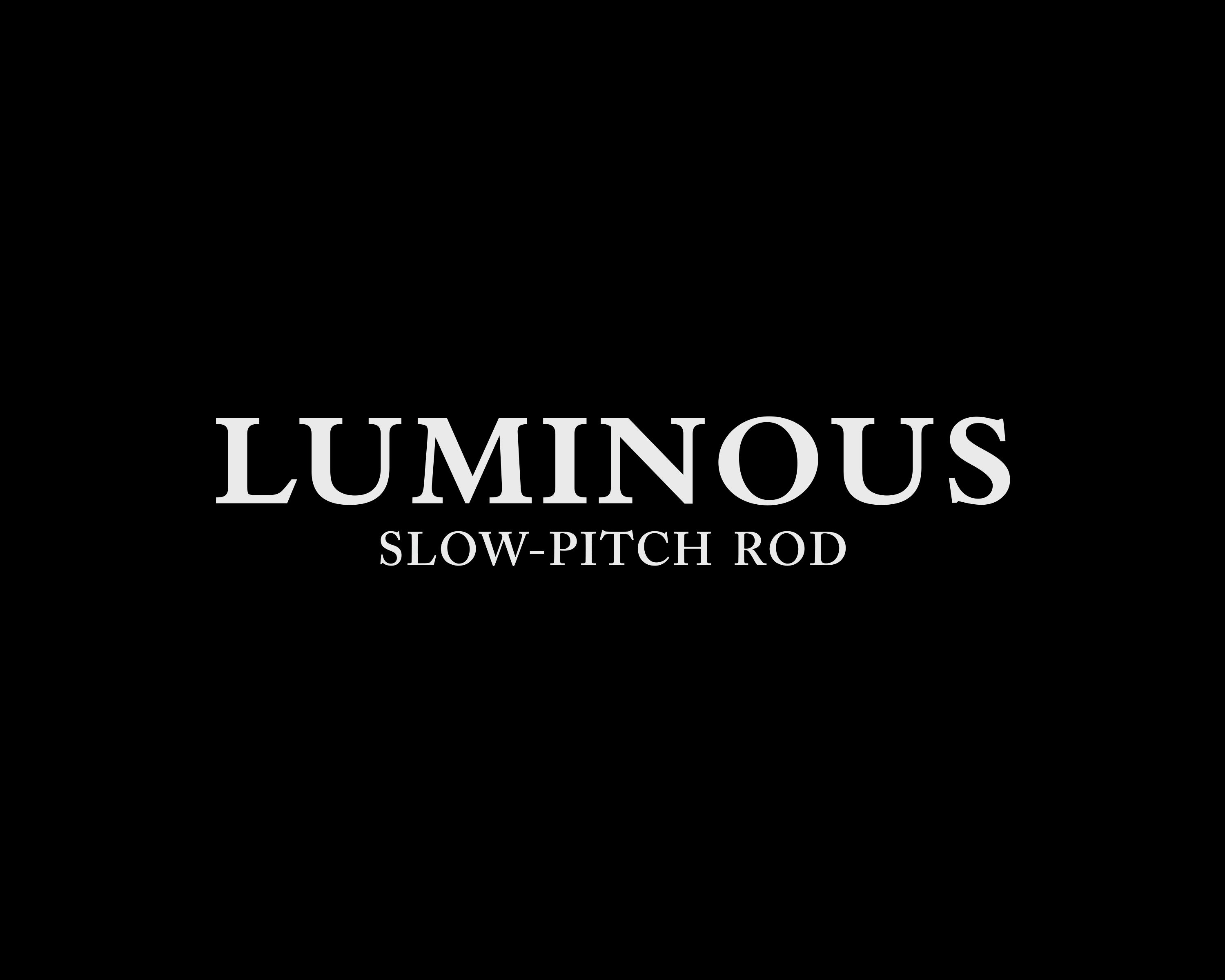 Jigging World Luminous Slow Pitch Rods